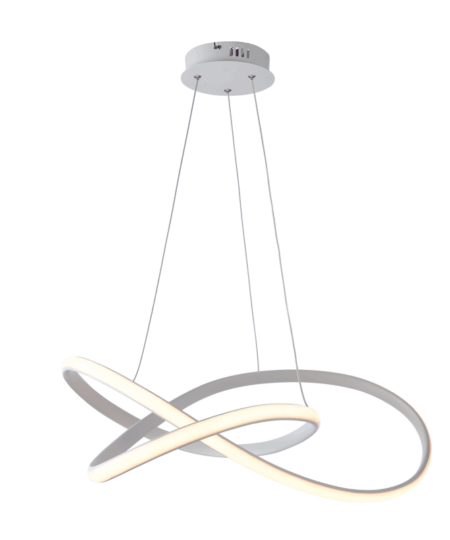 ACA DECOR Κρεμαστό Φωτιστικό LED 48W 2880lm 3000K σε Λευκό Xρώμα – HM92LEDP48WH