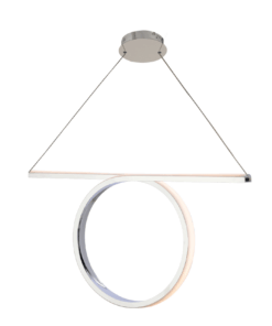 ACA DECOR   κρεμαστό φωτιστικό led 32w 1920lm 3000k σε χρώμιο χρώμα – HM98LEDP64CH