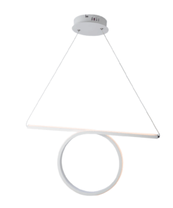 ACA DECOR   κρεμαστό φωτιστικό led 32w 1920lm 3000k σε λευκό χρώμα – HM98LEDP64WH