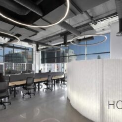 Κρεμαστό Γραμμικό Φωτιστικό σε Σχήμα Κύκλου/S/Ευθεία HOLY ACA