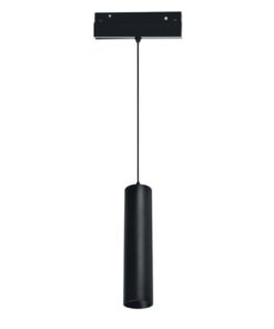 ΜΑΥΡΟ ΜΑΤ ΜΑΓΝΗΤΙΚΟ ΚΡΕΜΑΣΤΟ ΦΩΤΙΣΤΙΚΟ 48V DC 9W 3000K 950LM 36° OSRAM RA90 Φ50*220MM ACA – HUBEP930B