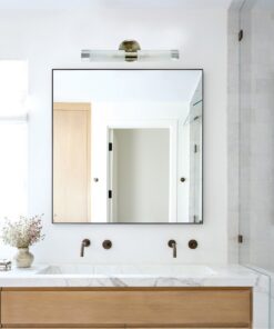 InLight Επιτοίχιο φωτιστικό από οξυντέ μέταλλο και αμμοβολή γυαλί 2XG9 D:31,5cm (1039-Οξυντέ)