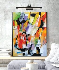 InLight Επιτοίχιο φωτιστικό από μαύρο μέταλλο και ακρυλικό (1044-Β-Μαύρο)