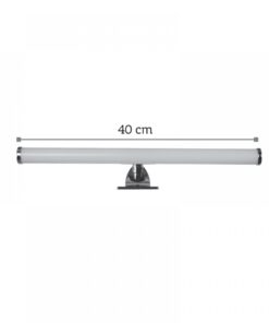 InLight Επιτοίχιο φωτιστικό από πλαστικό σε χρώμιο απόχρωση (1045)