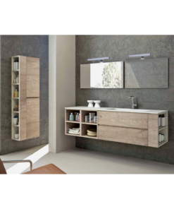 InLight Επιτοίχιο φωτιστικό από πλαστικό σε χρώμιο απόχρωση (1045)