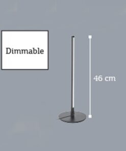 InLight Επιτραπέζιο φωτιστικό από μαύρο μέταλλο και ακρυλικό (3012)