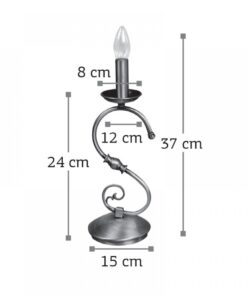 InLight Επιτραπέζιο φωτιστικό από οξυντέ μέταλλο (3443)