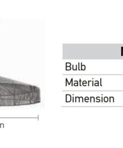 InLight Μονοφωτο Καπελο σχοινι 4029-Α