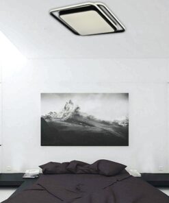 InLight Πλαφονιέρα οροφής από αλουμίνιο σε μαύρη απόχρωση (42171-Μαύρο)