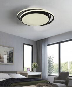 InLight Πλαφονιέρα οροφής από αλουμίνιο σε μαύρη απόχρωση (42172-Μαύρο)