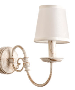 InLight Επιτοίχιο φωτιστικό από μέταλλο σε λευκή πατίνα (43371)