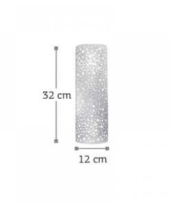 InLight Επιτοίχιο φωτιστικό λευκό από γύψο (43374)