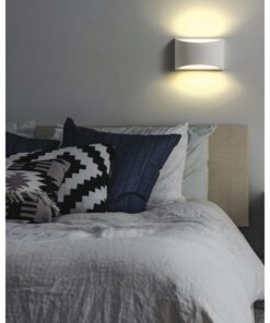 InLight Επιτοίχιο φωτιστικό λευκό από γύψο (43415)