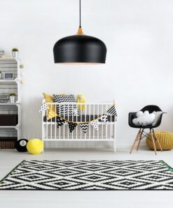 InLight Κρεμαστό φωτιστικό από λευκό μέταλλο και ξύλο (4387-WH)