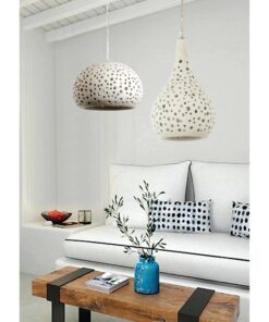 InLight Κρεμαστό φωτιστικό λευκό από γύψο (4472)