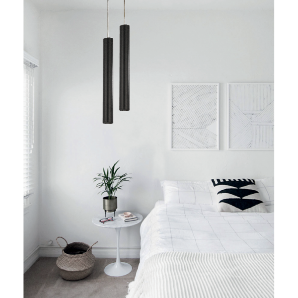 InLight Κρεμαστό φωτιστικό από μαύρο μέταλλο (4505-BL-ΚΡΕΜΑΣΤΟ)