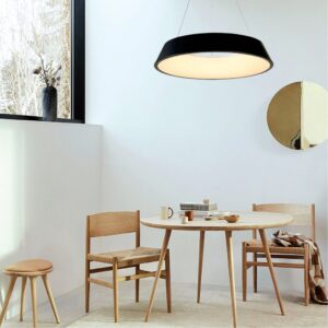 InLight Κρεμαστό φωτιστικό από μαύρο μέταλλο και ακρυλικό (6010-Β)