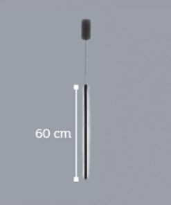 InLight Κρεμαστό φωτιστικό από μαύρο μέταλλο και ακρυλικό (6023)