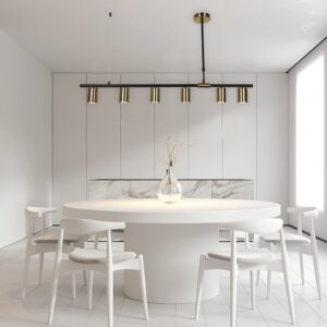 InLight Κρεμαστό φωτιστικό από χρυσαφί και μαύρο μέταλλο (6039)