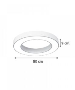 InLight Κρεμαστό φωτιστικό από αλουμίνιο σε λευκή απόχρωση (6171-80-WH)
