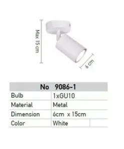 InLight Σποτ GU10 9086-1