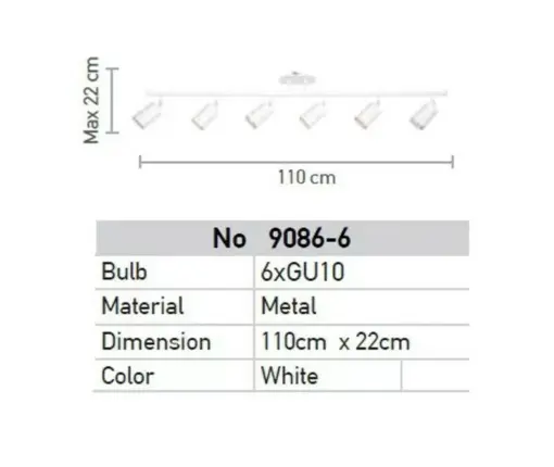 InLight Σποτ GU10 9086-6