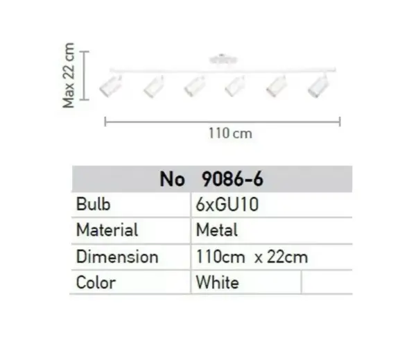 InLight Σποτ GU10 9086-6