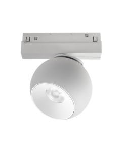 ΛΕΥΚΟ ΜΑΤ ΜΑΓΝΗΤΙΚΟ ΣΠΟΤ 48V DC 12W 4000K 1050LM 36° OSRAM RA90 Φ100*134MM ACA – IONA1240W