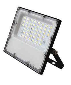 LED Προβολέας 10W ACA Μαύρος 90° 1140lm Αδιάβροχος IP65 100-277V 3000K – J1030
