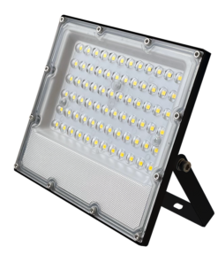 LED Προβολέας 30W ACA Μαύρος 90° 3450lm 100-277V Αδιάβροχος IP65 Θερμό Λευκό 3000K – J3030