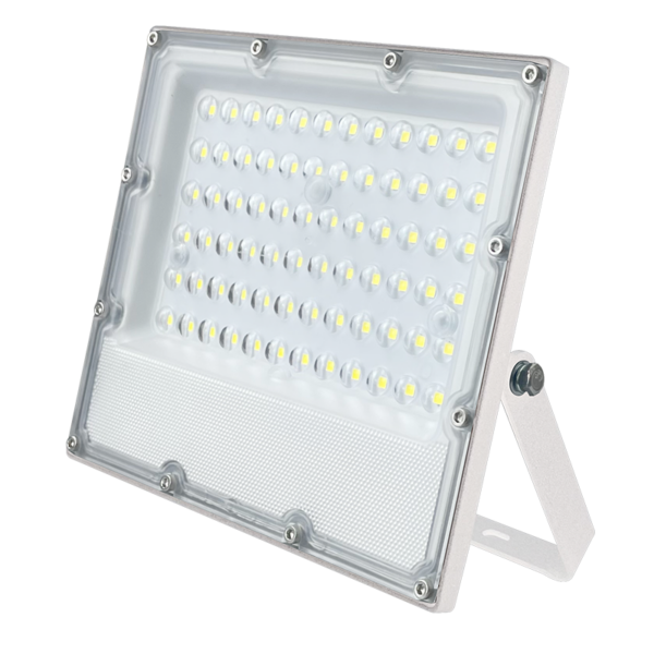 LED Προβολέας 50W ACA Λευκός 90° 6000lm 100-277V Αδιάβροχος IP65 Ψυχρό Λευκό 6000K – J5060W