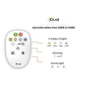 LED Λάμπα E27 A60 Filament 9W LUTEC 360° 806lm με Τηλεχειριστήριο για Εναλλαγή Χρωμάτων 2200K – 5500K- JE0126631