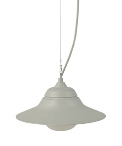 Κρεμαστό Φωτιστικό 1xE27 Γκρι Ατσάλι+Γυαλί ø340 IP44 ACA – JULIE1PG