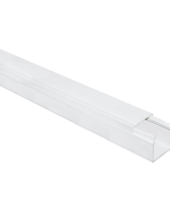 100X40mm Πλαστικό Κανάλι Καλωδίων Χωρίς Αυτοκόλλητο Λευκό 2m ACA – KA10040W