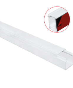 16X16mm Πλαστικό Κανάλι Καλωδίων Χωρίς Αυτοκόλλητο Λευκό 2m ACA – KA1616W