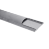 35Χ10mm Οβάλ Κανάλι Δαπέδου 2m Γκρι ACA 15τμχ – KA3510G