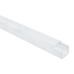 40X25mm Πλαστικό Κανάλι Καλωδίων Χωρίς Αυτοκόλλητο Λευκό 2m ACA – KA4025W