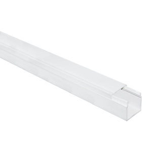 60X60mm Πλαστικό Κανάλι Καλωδίων Χωρίς Αυτοκόλλητο Λευκό 2m ACA – KA6060W