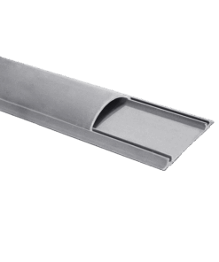 70Χ20mm Οβάλ Κανάλι Δαπέδου 2m Γκρι ACA 10τμχ – KA7020G