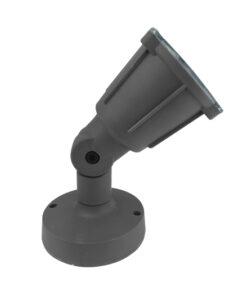 Φωτιστικό Σποτ Τοίχου 1xGU10 Ενισχυμένο Πλαστικό Γκρι 19×9.5cm IP54 ACA – KERTGU10G