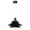 ACA DECOR   – Κρεμαστό Φωτιστικό 1ΧΕ27 Μεταλλικό Μαύρο Φ33ΧΗ128cm