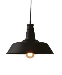 Καμπάνα Μεταλλική Μάυρη Φ360 1ΧE27 ACA DECOR – KS1290P36T1BK