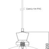 Καμπάνα 1ΧE27 Μεταλλική Μαύρη Πλέγμα Φ260 ACA DECOR – KS1463P1BK