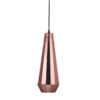 Κρεμαστό 1ΧΕ27 Γυαλί Χάλκινο Φ150 ACA DECOR   – KS174415PC