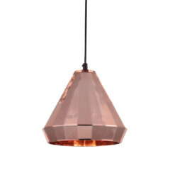 Κρεμαστό 1ΧΕ27 Γυαλί Χάλκινο Φ220 ACA DECOR – KS174622PC