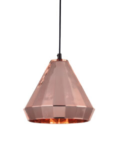 Κρεμαστό 1ΧΕ27 Γυαλί Χάλκινο Φ220 ACA DECOR – KS174622PC