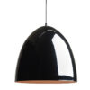 Μεταλλική Καμπάνα 1XE27 Μαύρη Φ405 ACA DECOR – KS183240B