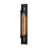 Απλίκα Τοίχου 1ΧΕ27 Μεταλλική Μαύρη ACA DECOR  – KS2049W1BK