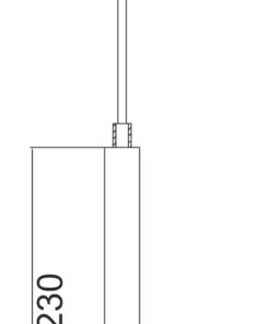 Κρεμαστό Φωτιστικό Μεταλλικό Μαύρο 1ΧE27 ACA DECOR – KS2084P51SBK