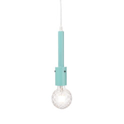 Κρεμαστό Φωτιστικό 1XE27 Μεταλλικό Mέντα Φ50 ACA DECOR – KS2084P51SMN